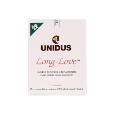 유니더스 롱러브 사정지연 마취콘돔 12P | UNIDUS