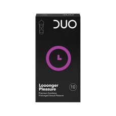 듀오 롱거플레져 사정지연 콘돔 10P | DUO