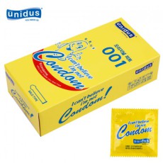 유니더스 오리지널 피트 001 슬림&무꼭지 콘돔 O-227 | UNIDUS